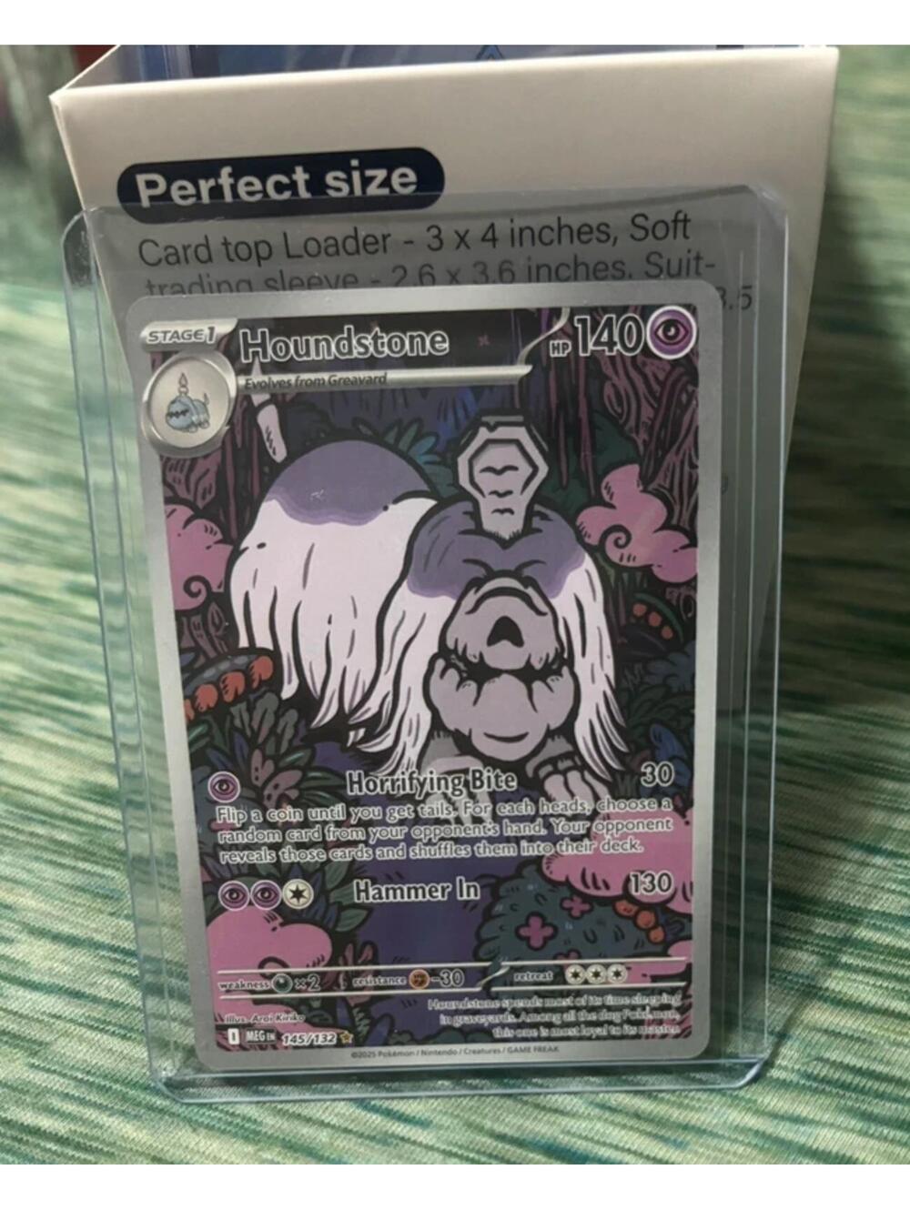 Pokemon TCG Houndstone Mega Evolutions IR 145/132